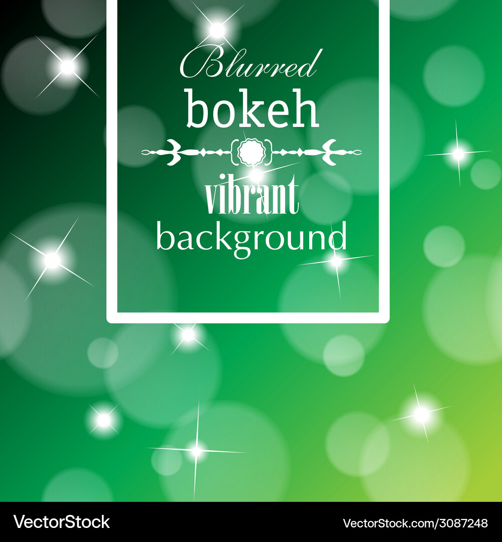 Abstract blur bokeh bright color background Vector Image