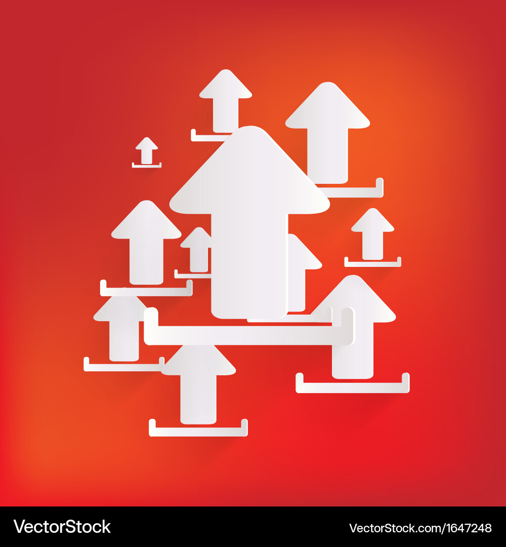 Web Upload Icon - Share & Send vector image