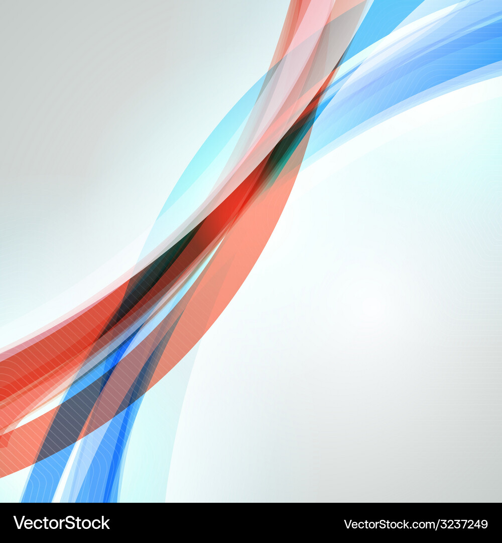Abstract colorful wave background Vector Image
