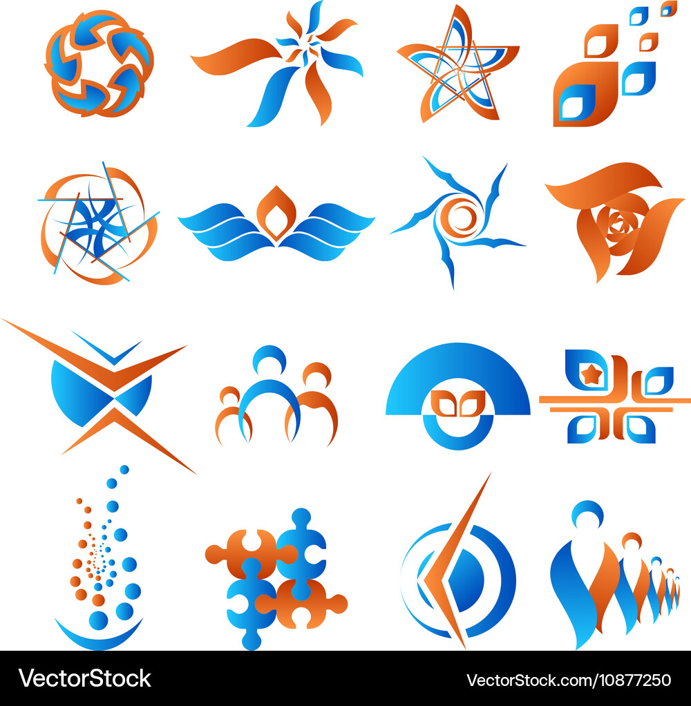 Design elements set 2 Vector Image