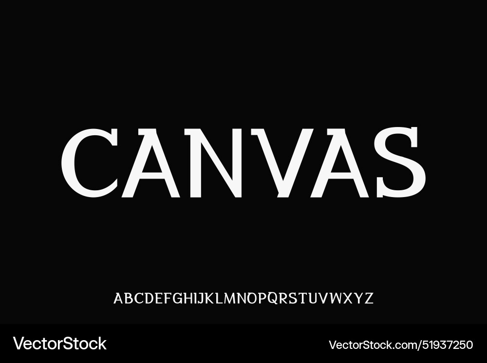 Display alphabet font design suitable Display alphabet font design suitable vector image