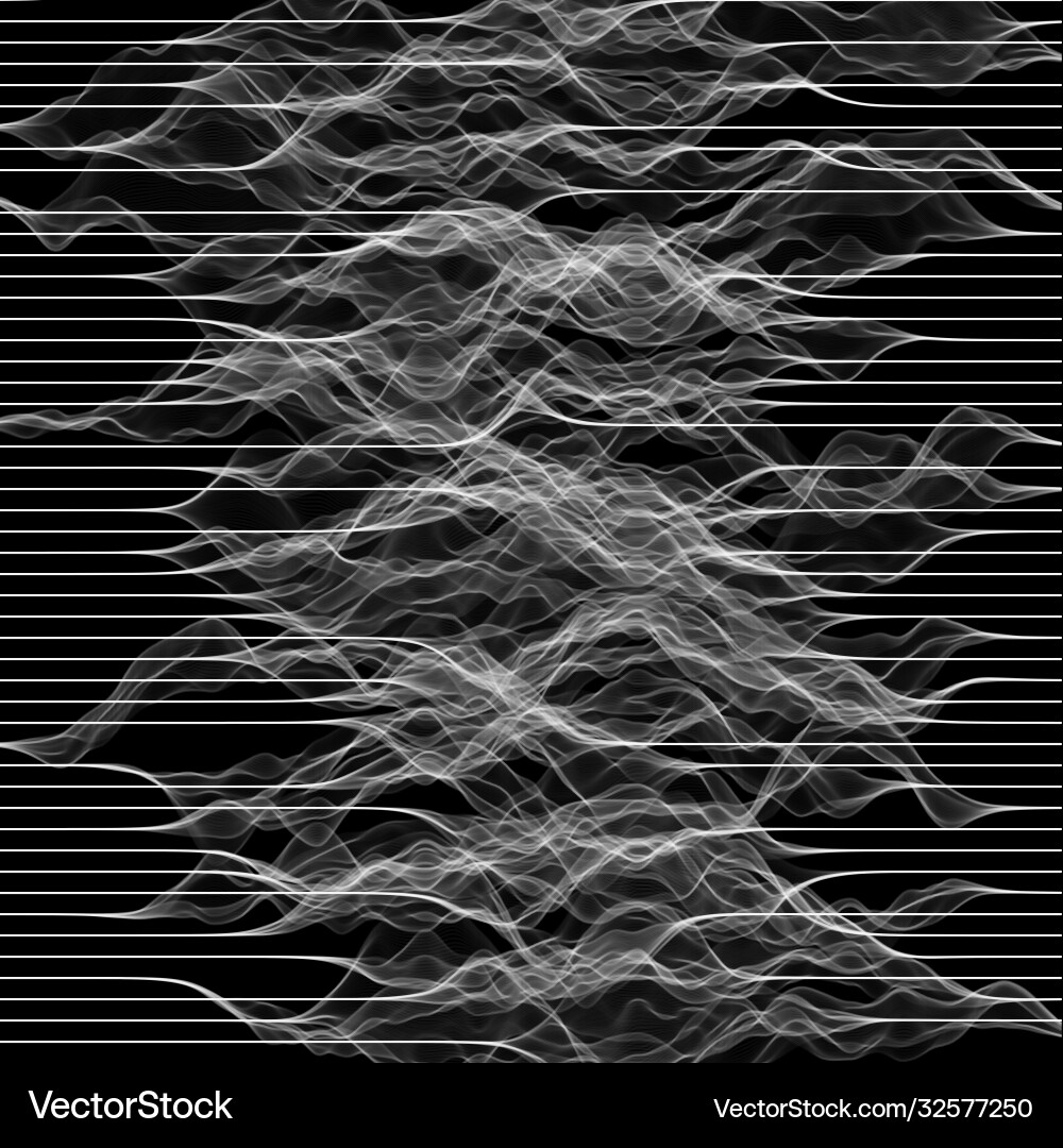 Signal Waveform vector image