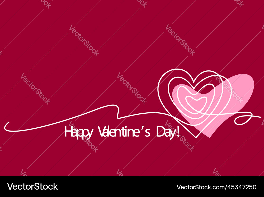 Valentinstag Karte Herz scribble Zeichnung Valentinstag Karte Herz scribble Zeichnung vektorbild