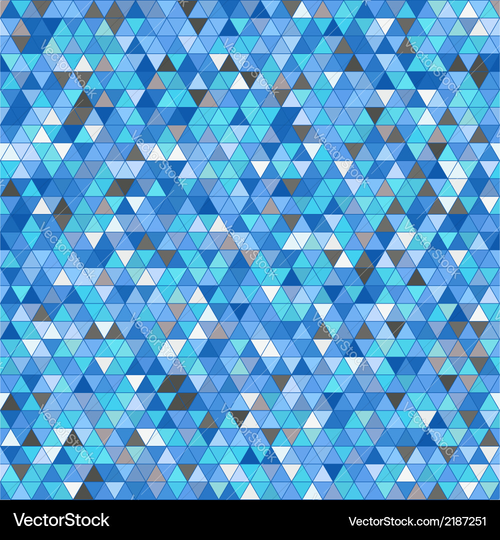 Colored triangle seamless pattern background Vector Image
