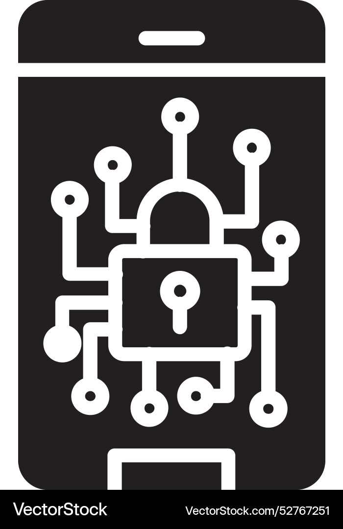 Encryption icon design Vector Image