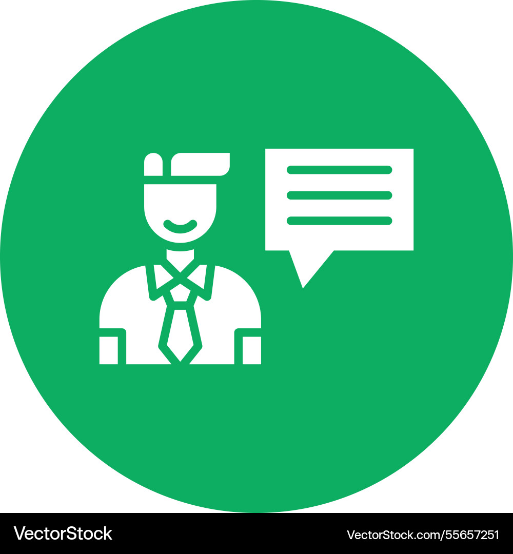 Interview icon design vector image