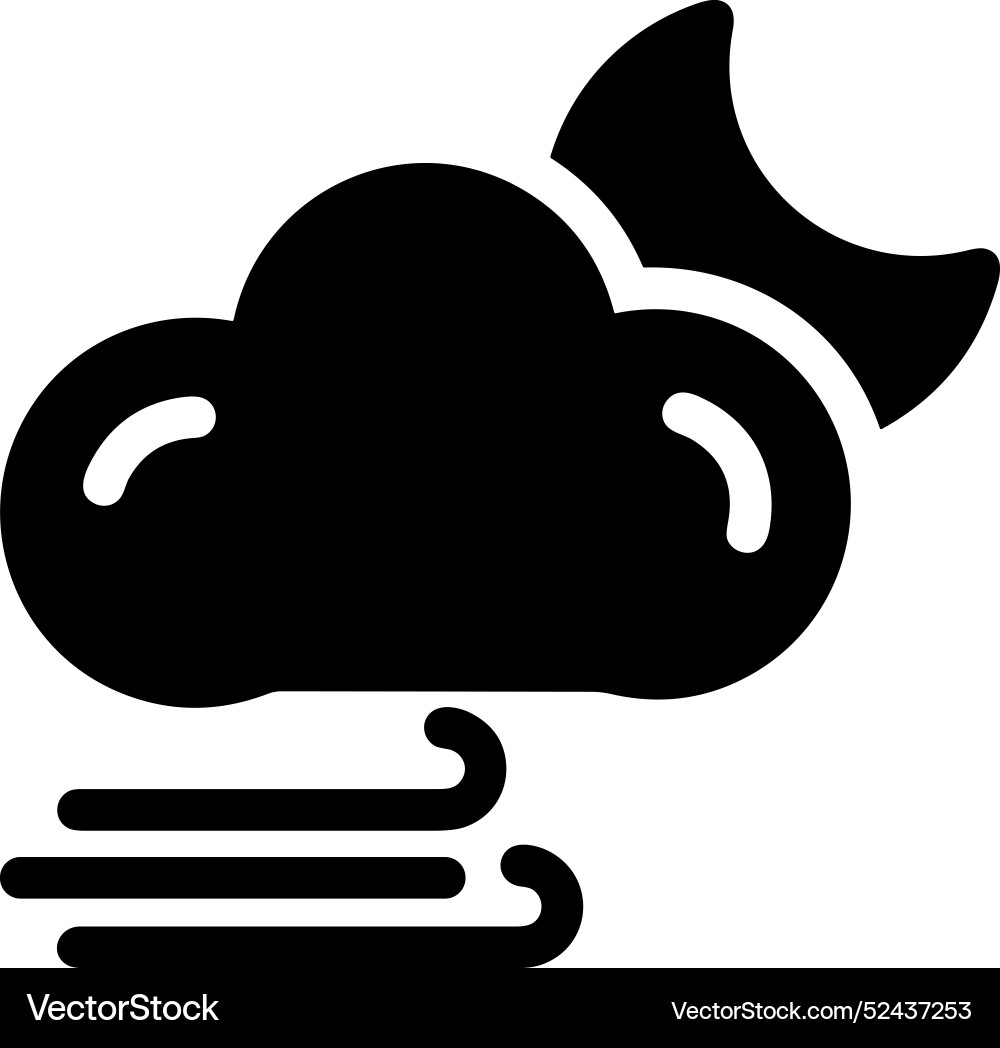 Cloud storage icon symbol image of the database Vector Image