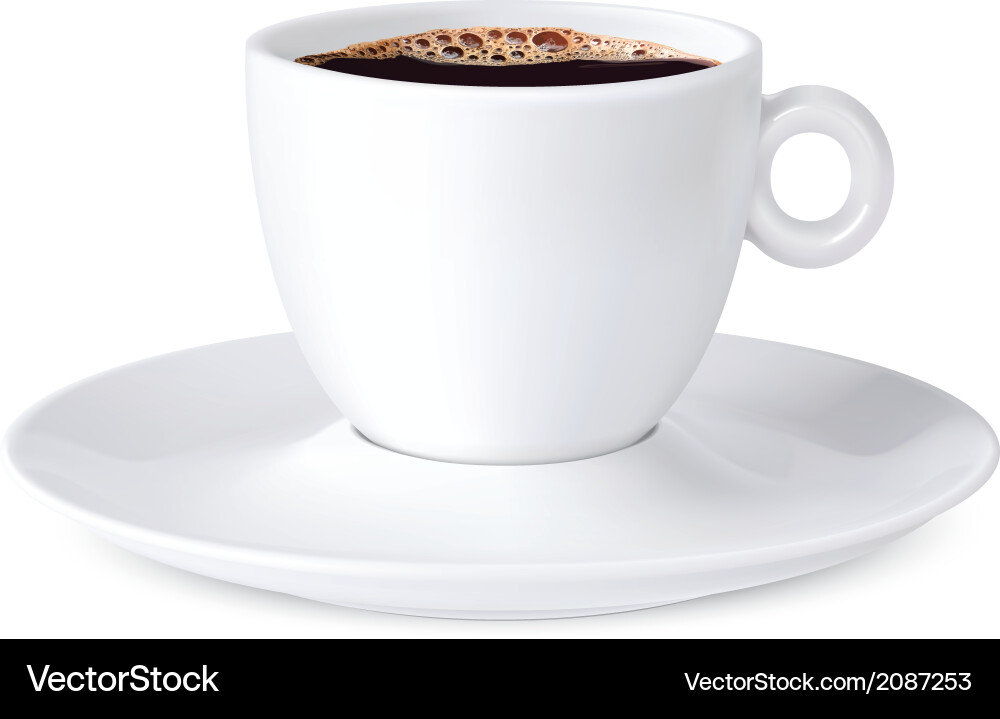 Isolated Coffee Cup Royalty Free Vector Image - VectorStock