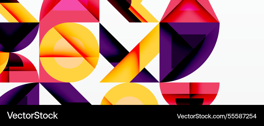 Circles squares lines abstract background Circles squares lines abstract background Vector Image