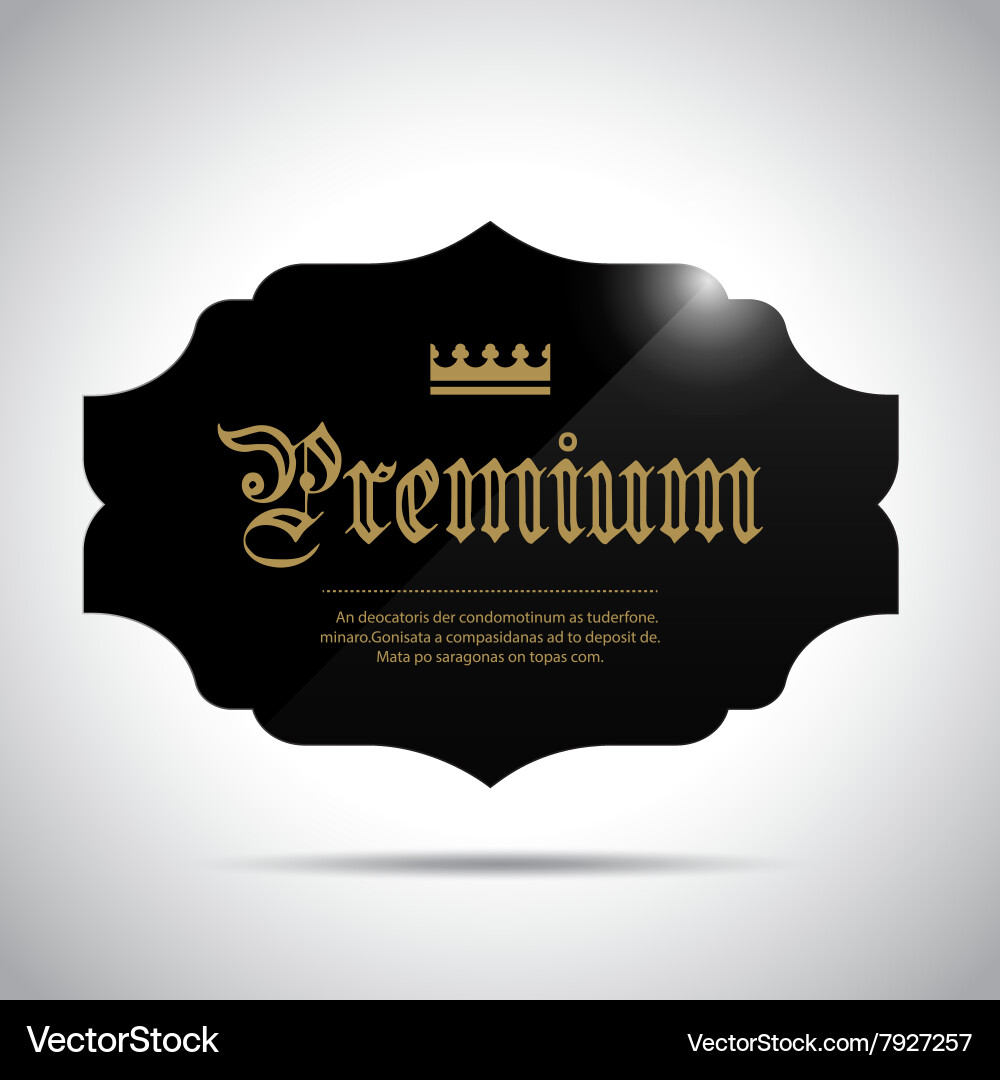 Black vintage frame Royalty Free Vector Image - VectorStock