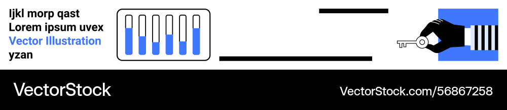 Secure data access with biometric authentication Secure data access with biometric authentication vector image