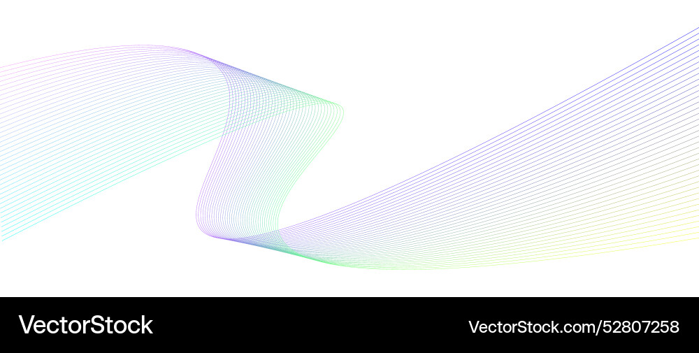 Shiny moving lines design element Shiny moving lines design element vector image