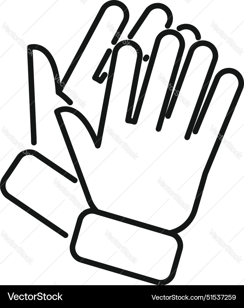 Clapping hands showing appreciation icon Clapping hands showing appreciation icon vector image
