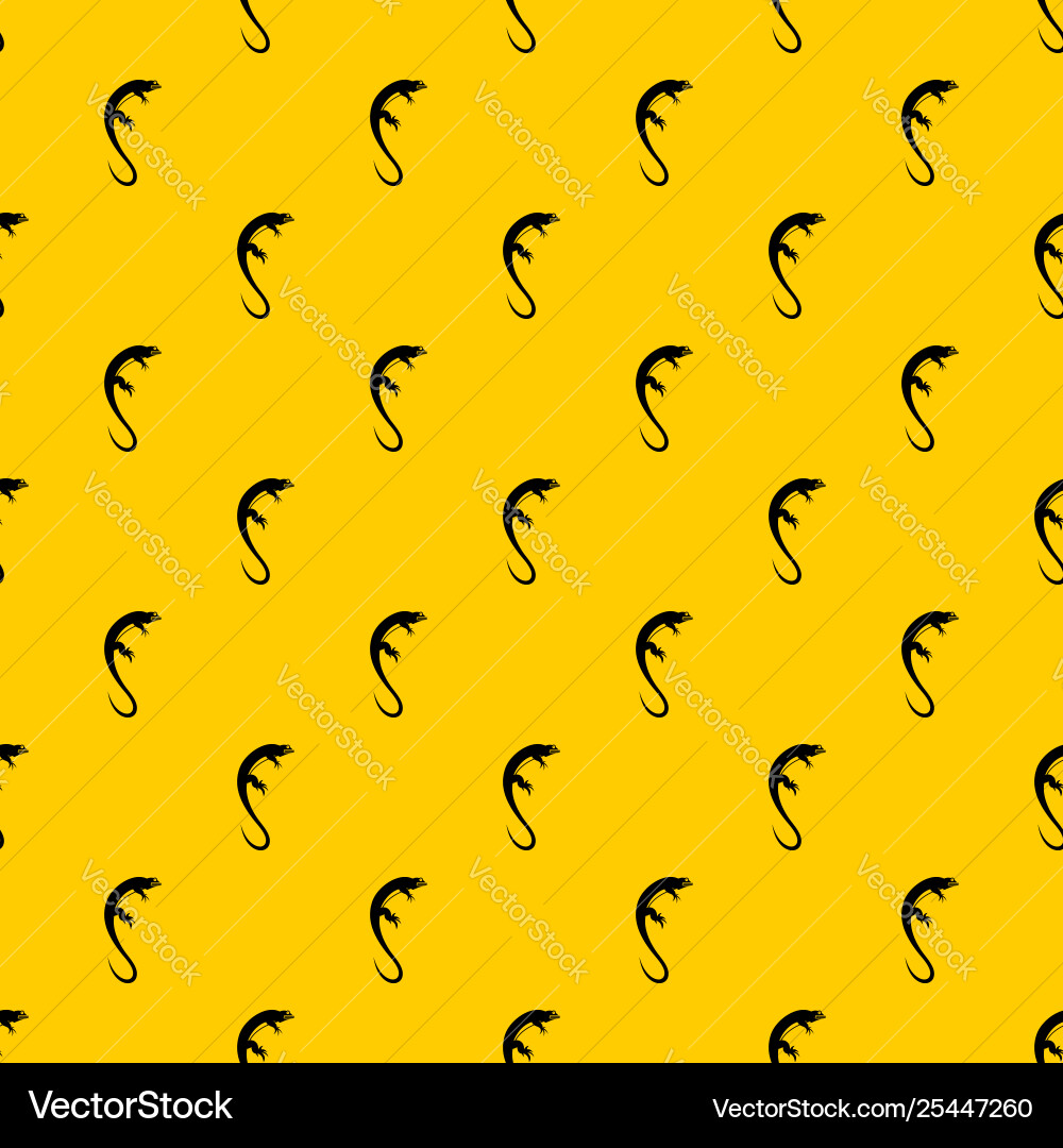 Lizard pattern vector image
