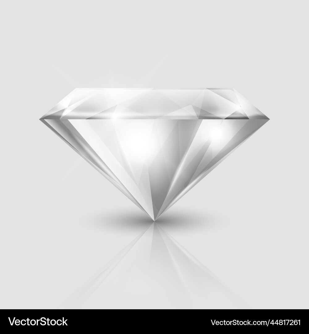 3d realistic white transparent triangular 3d realistic white transparent triangular vector image