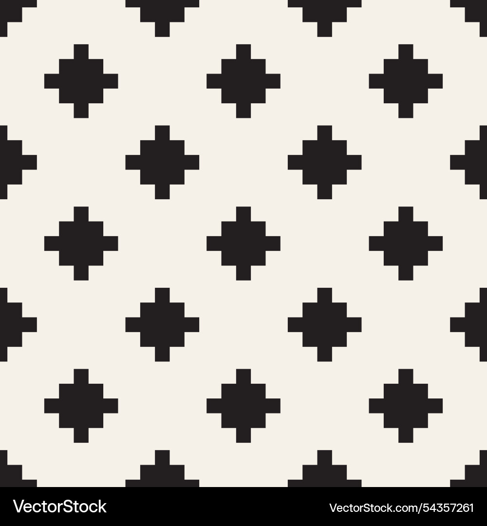 Seamless pattern repeating geometric elements Seamless pattern repeating geometric elements vector image