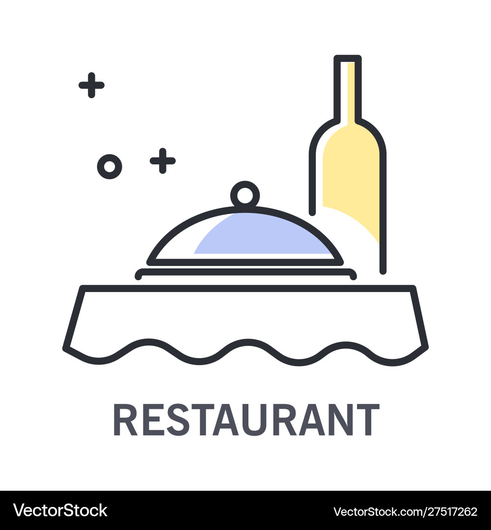 Restaurant isolierte Umriss Weinflasche Restaurant isolierte Umriss Weinflasche vektorbild