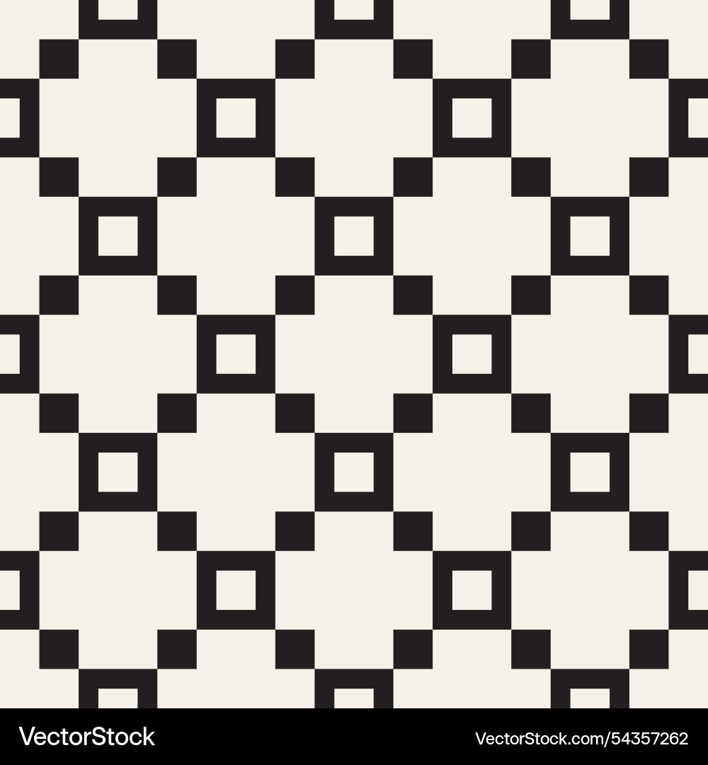 Seamless pattern repeating geometric elements Vector Image
