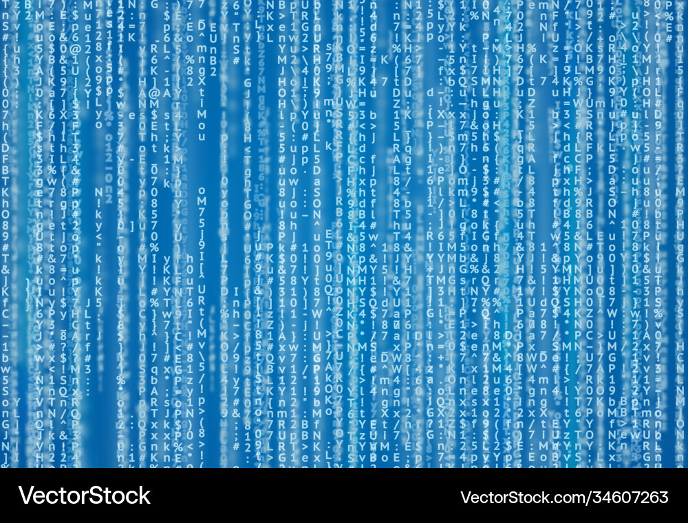 Cyberspace background with digits and text Cyberspace background with digits and text Vector Image