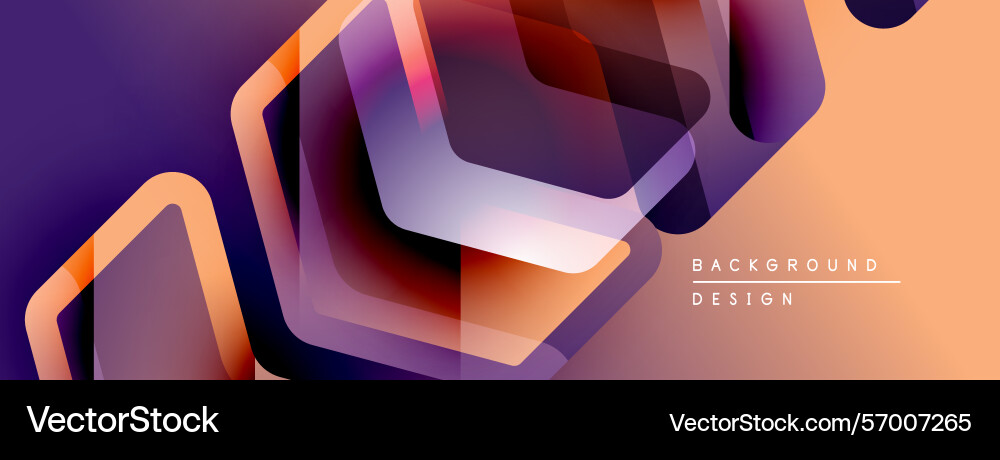 Abstract geometric shapes overlap creating Abstract geometric shapes overlap creating Vector Image