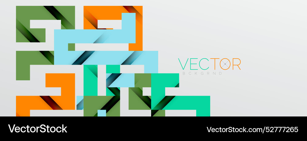 Color bend lines with shadow texture effect Vector Image