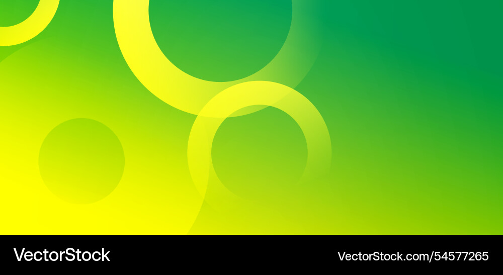 Green yellow abstract background digital tech Vector Image