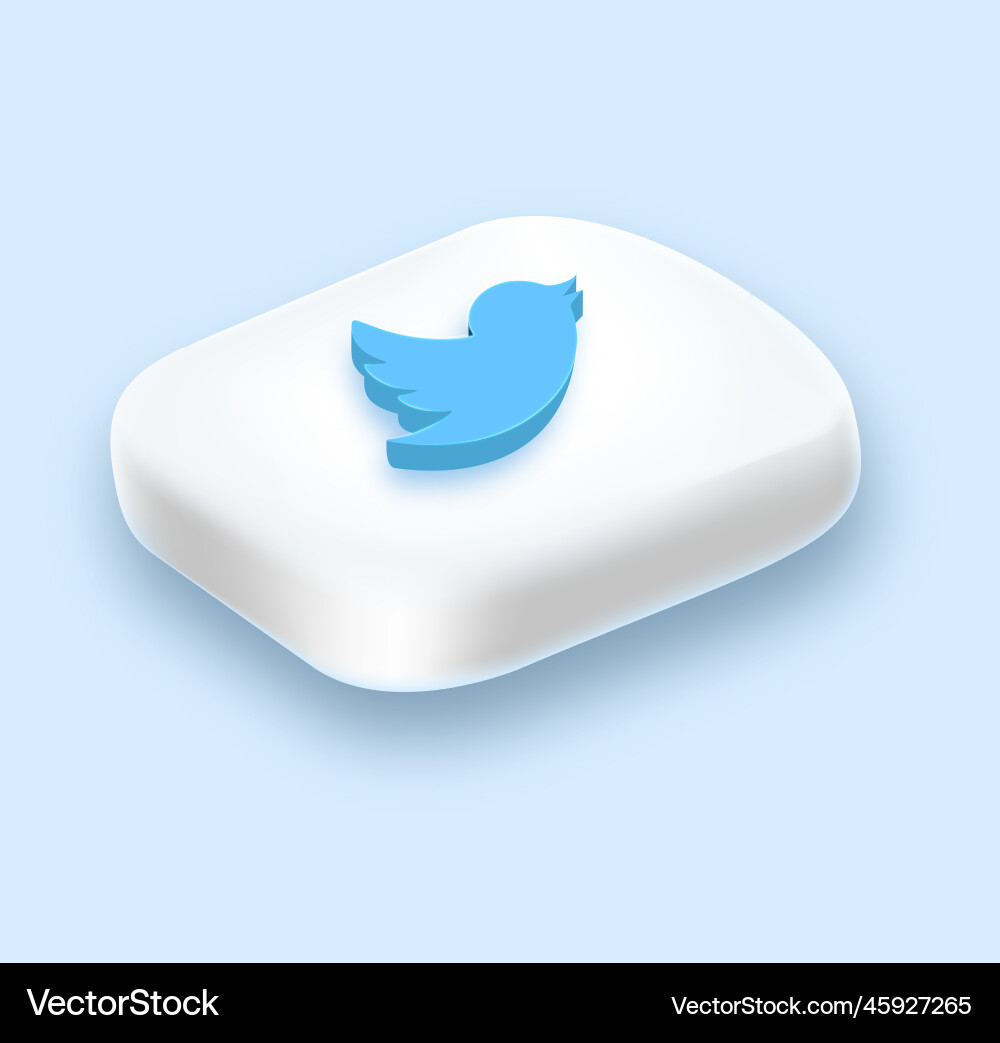 New message concept 3d mobile application vector image