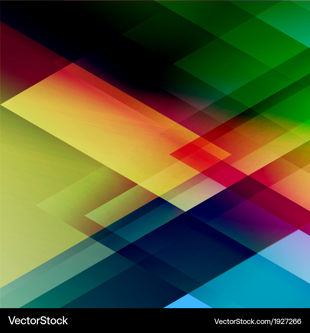 Abstract triangle background for your text vector image