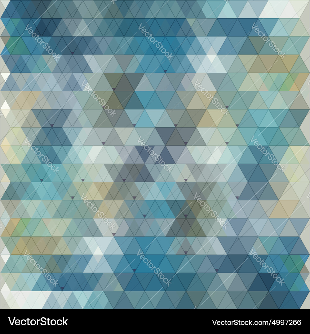 Abstract triangles background for design vector image