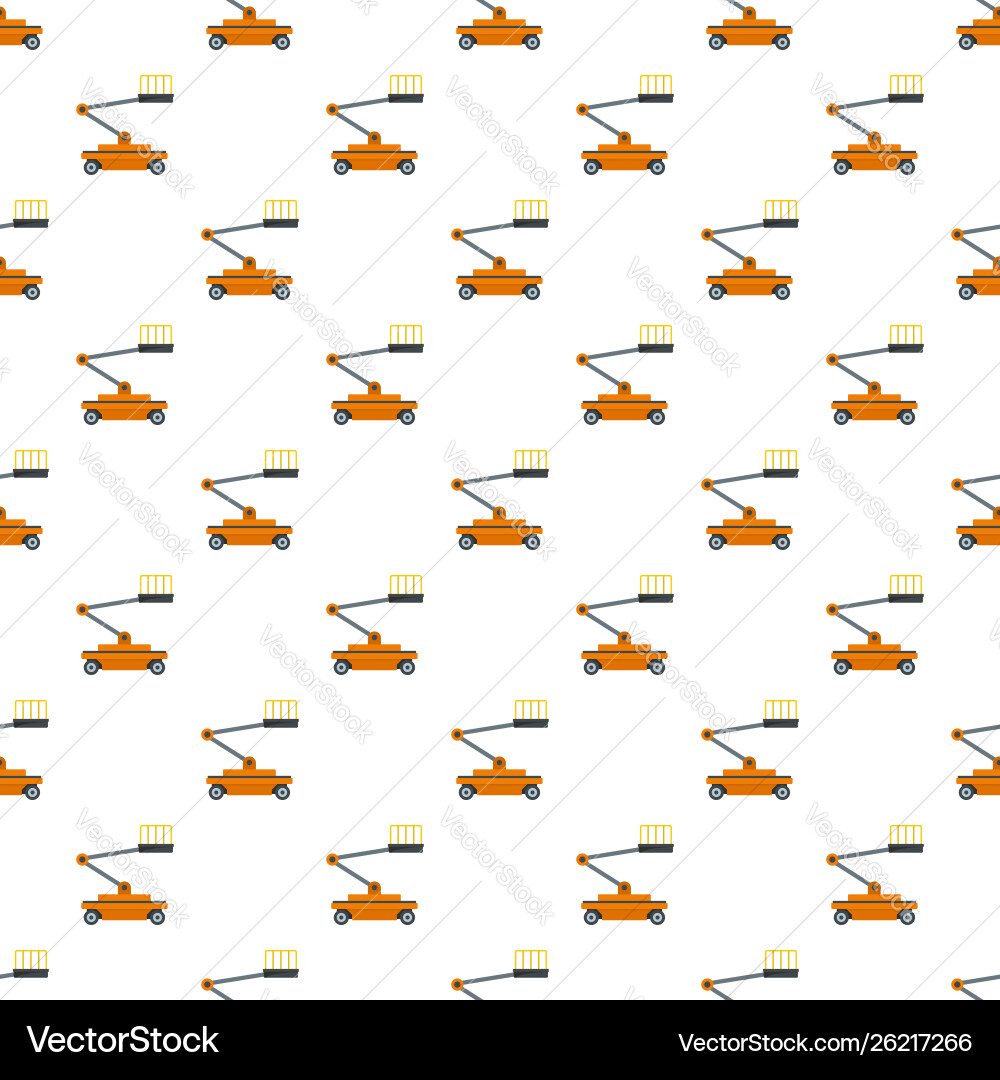 Building platform pattern seamless Building platform pattern seamless vector image