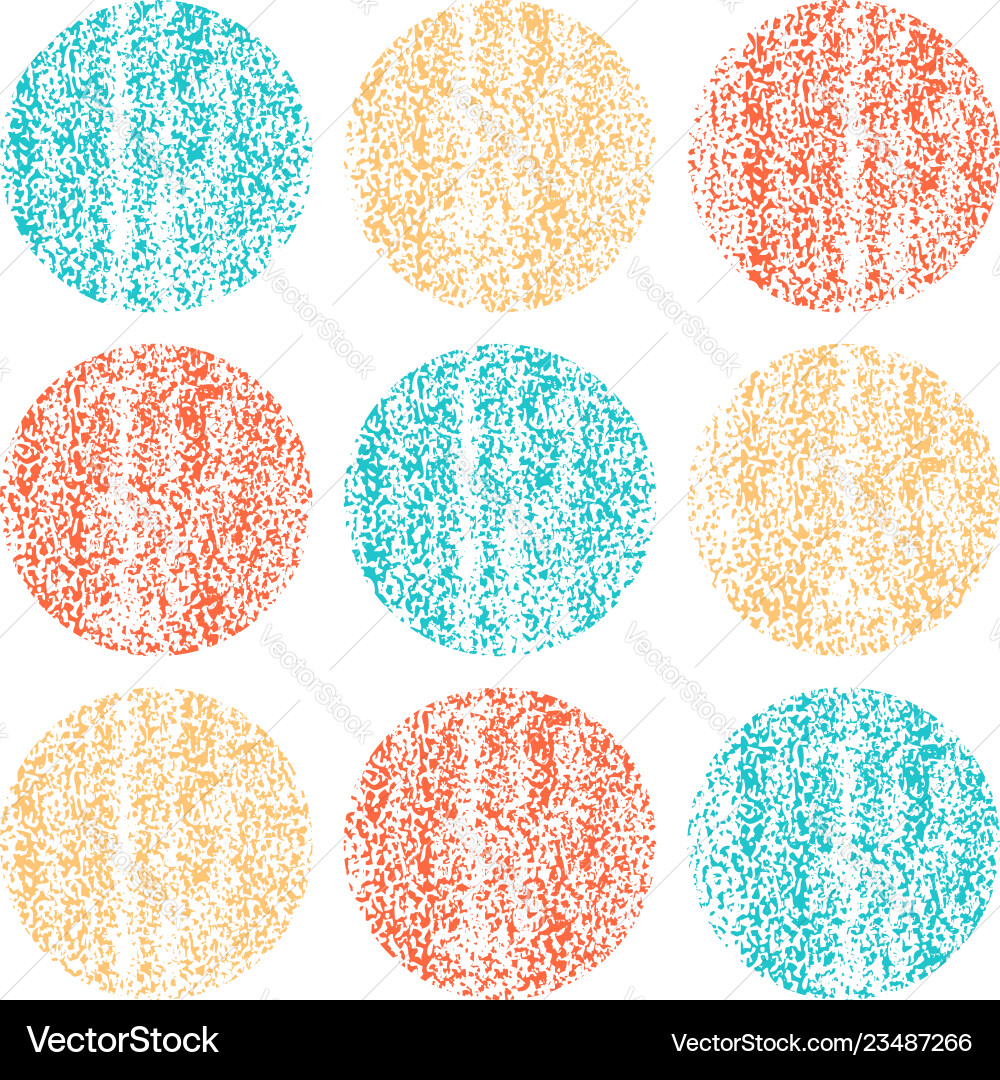 Seamless pattern with polka dots Seamless pattern with polka dots vector image