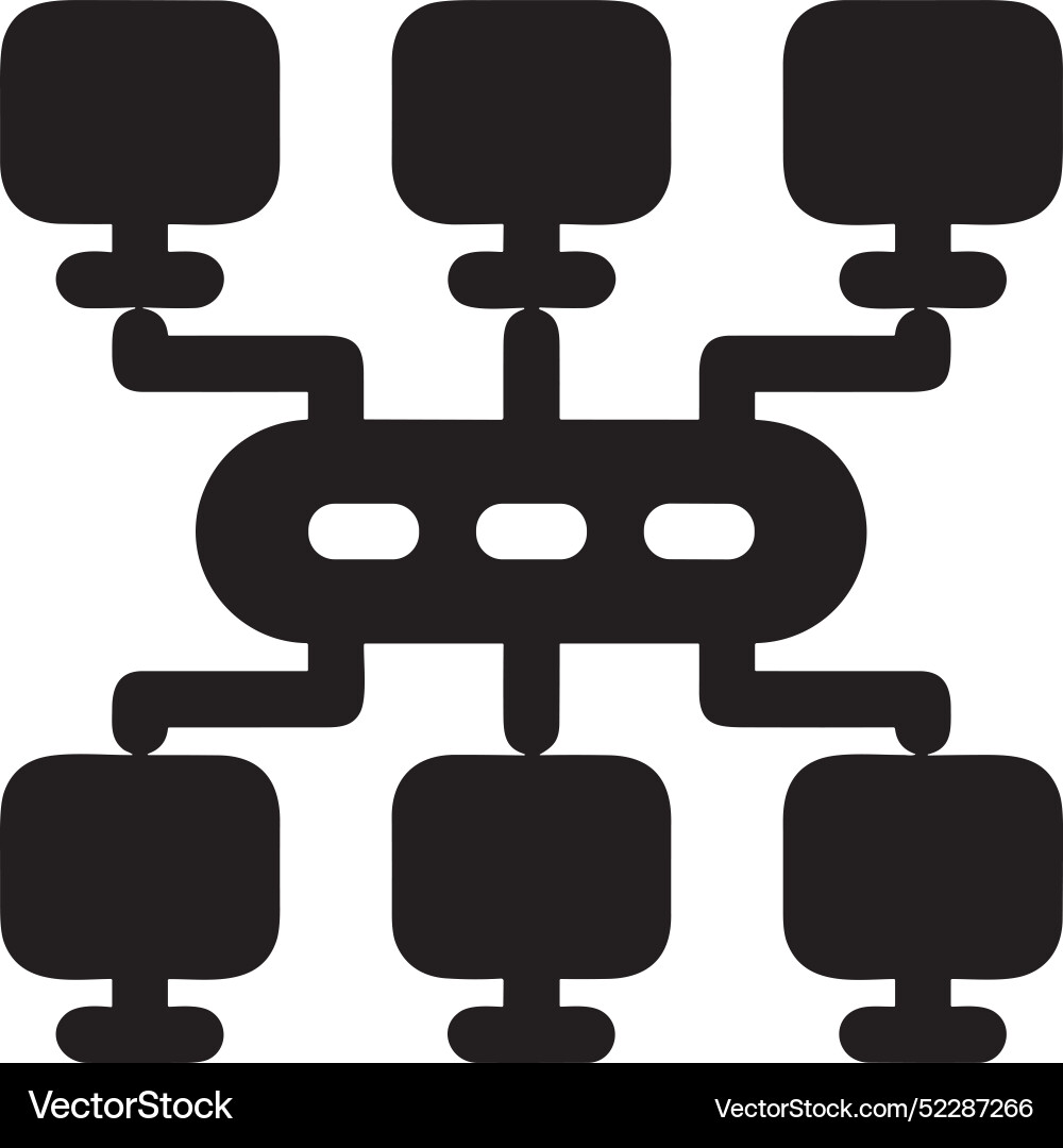 Technology and computer icon symbol image Vector Image