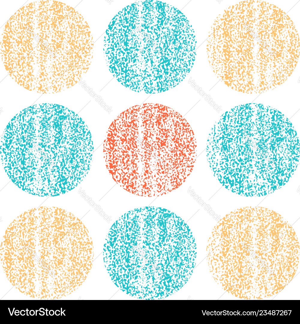 Seamless pattern with polka dots Seamless pattern with polka dots vector image
