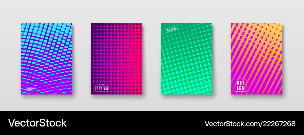 Abstract background with color elements halftone Abstract background with color elements halftone vector image