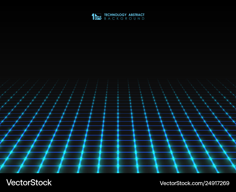 Abstract futuristic square grid line pattern Abstract futuristic square grid line pattern vector image