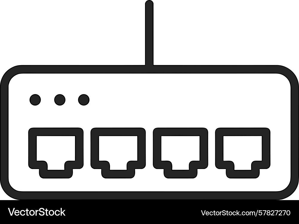 Collection of network and web icons featuring Collection of network and web icons featuring vector image