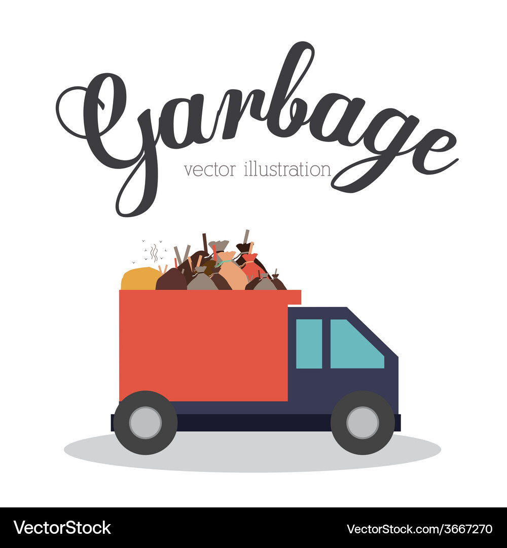 Garbage design Vector Image