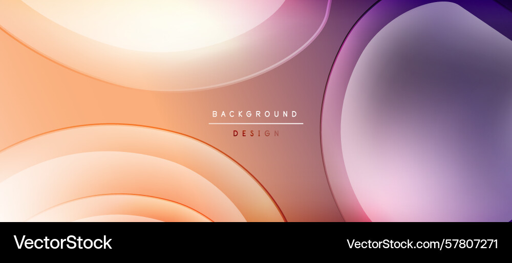 Abstract layers create soft gradient effect peach Abstract layers create soft gradient effect peach Vector Image