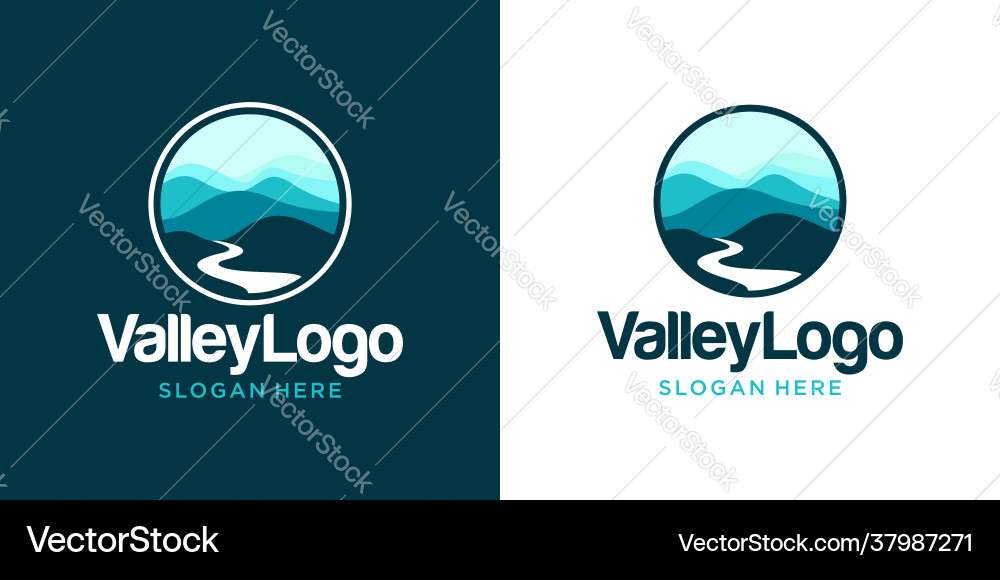 Blue Mountain Logo Circle Vector Images (over 1,100)