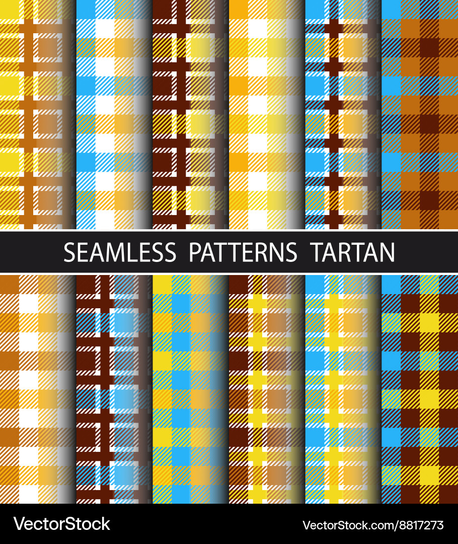 Tartan Check Pattern vector image