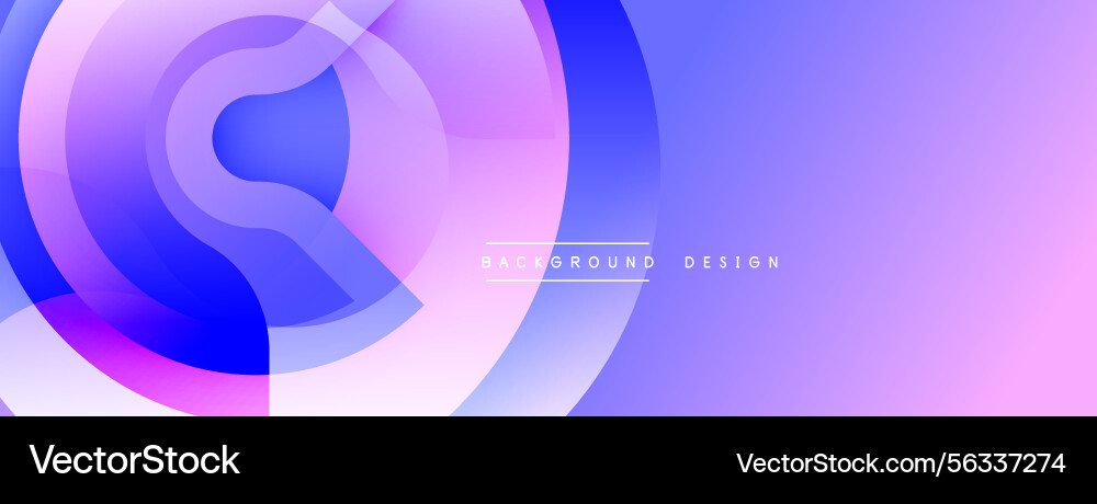 Abstract background features overlapping circles Abstract background features overlapping circles vector image