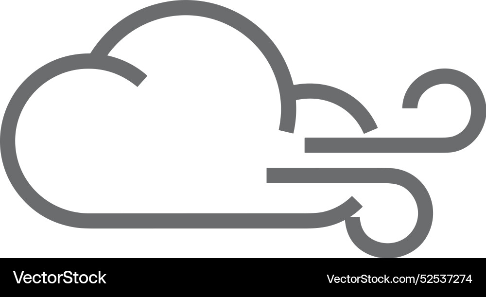 Cloud storage icon symbol image of the hosting Vector Image