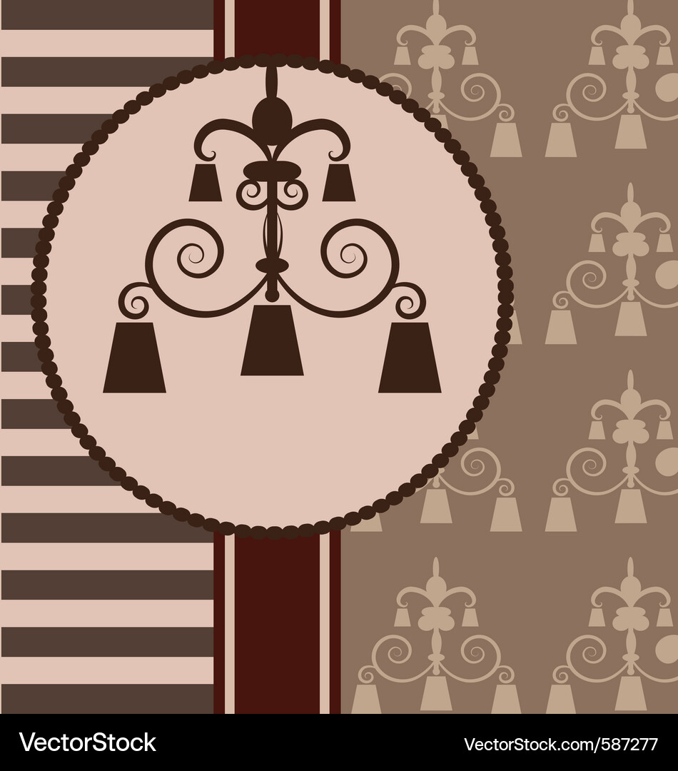 Background with vintage design element Vector Image