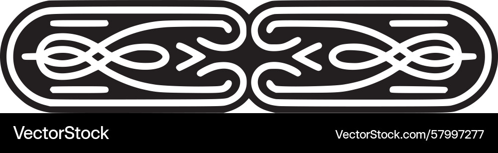Celtic Knot Border – Intricate Pattern Vector Image