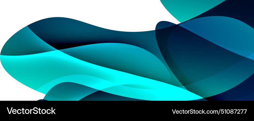 Closeup of azure wave pattern on white background Closeup of azure wave pattern on white background vector image