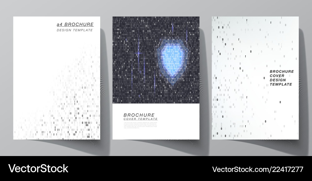 Layout von a4 Format Abdeckung Mockups Design Layout von a4 Format Abdeckung Mockups Design vektorbild