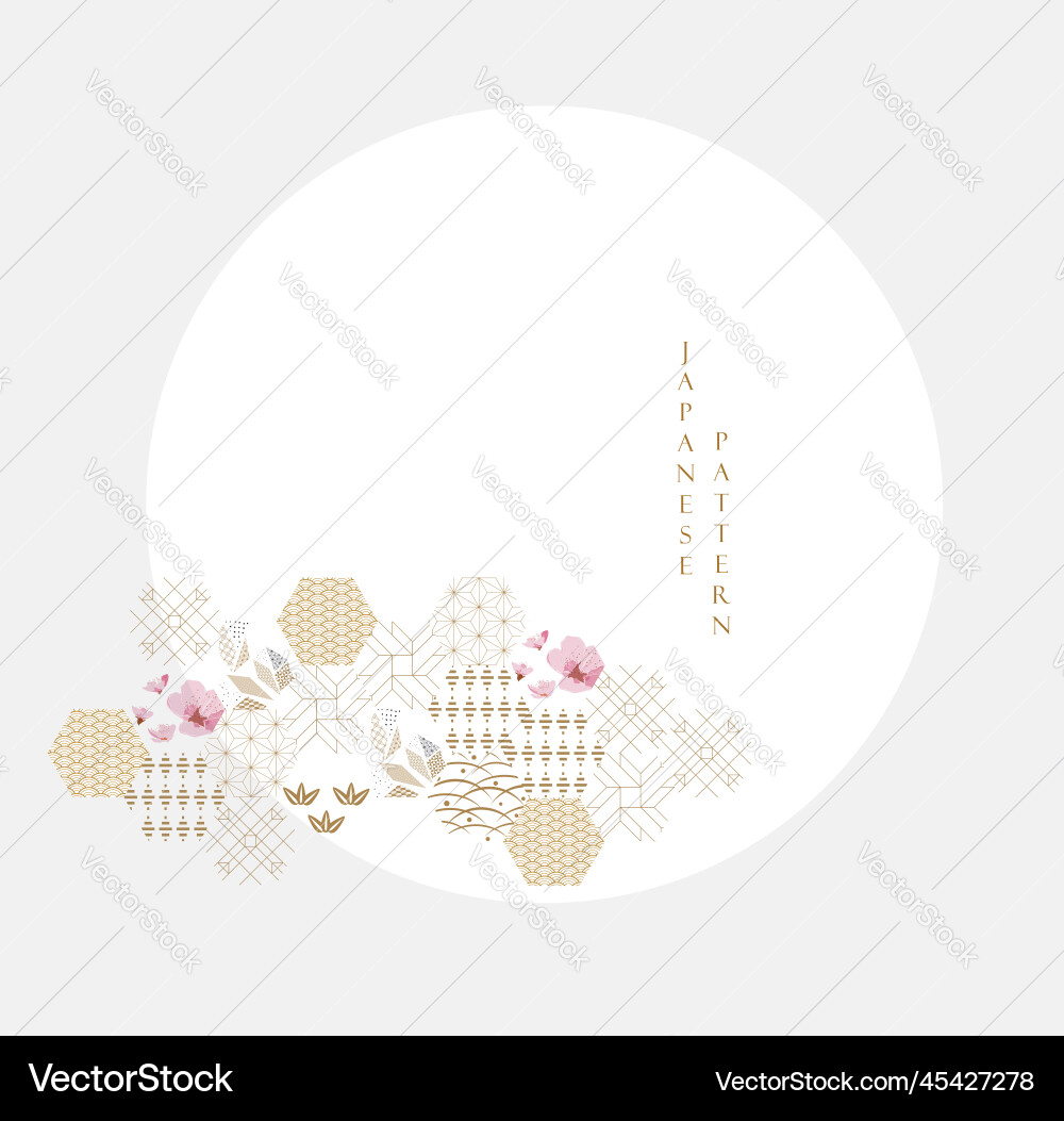 Abstract art template with geometric pattern Abstract art template with geometric pattern vector image