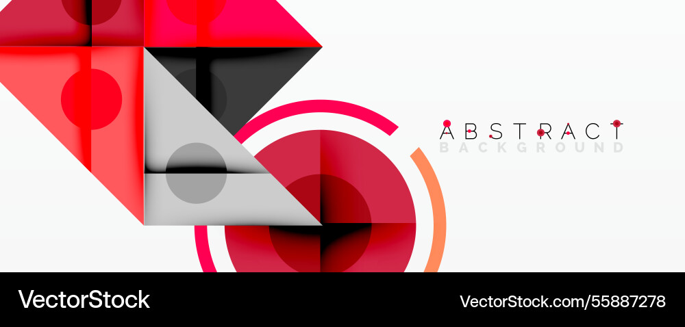 Geometric abstract design with layered triangles Geometric abstract design with layered triangles vector image