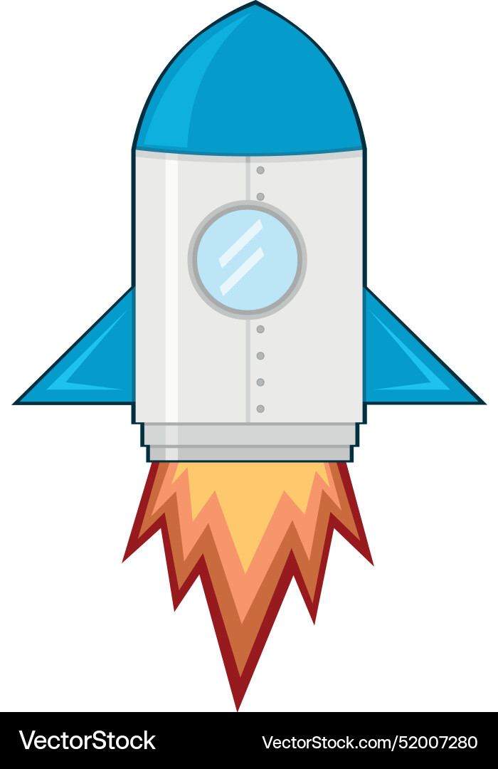 Rocket Vector Image