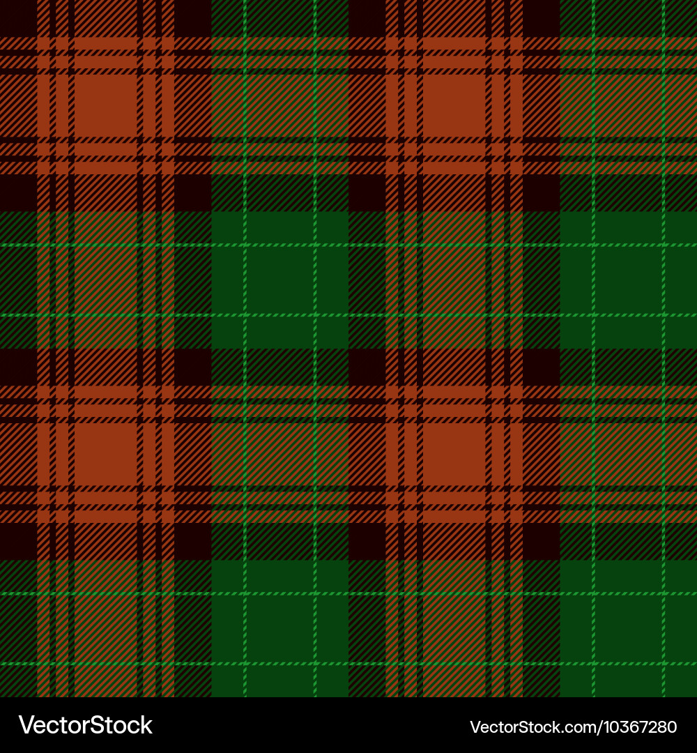 Scottish Tartan Pattern vector image